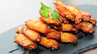 特斯特復配酸度調節劑M02制作奧爾良風味烤翅加工方法